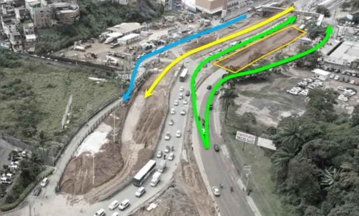 Imagem ilustrativa da imagem Obras do BRT alteram tráfego na região da Av. ACM a partir desta quarta-feira