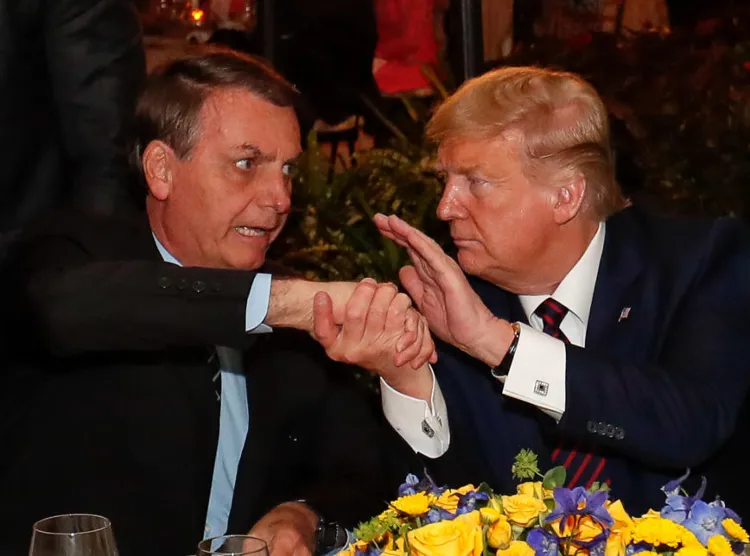 Bolsonaro afirmou que acreditava em reeleição de Trump | Foto: Alan Santos | PR