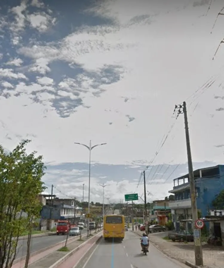 Arrastão aconteceu na manhã desta quinta-feira | Foto: Reprodução | Google Street View