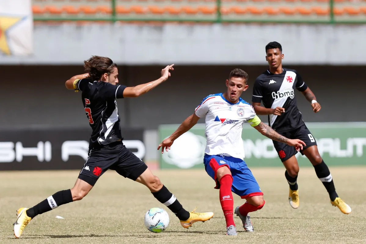 Como resultado, o Vasco joga apenas pelo empate no duelo de volta em São Januário | Foto: Felipe Oliveira | EC Bahia