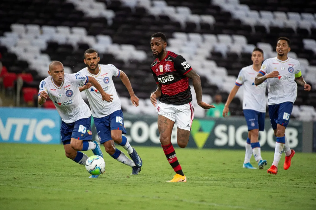 Depois de virar em cima do Flamengo, o Bahia voltou a vacilar e saiu derrotado