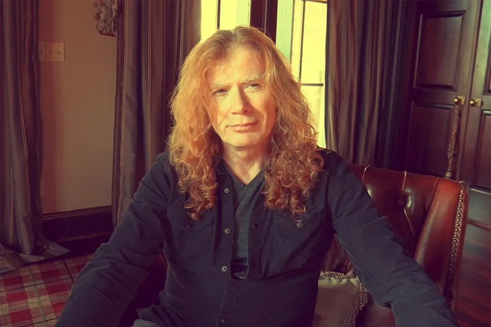 Dave Mustaine, vocalista da banda de metal Megadeth I Foto: Divulgação