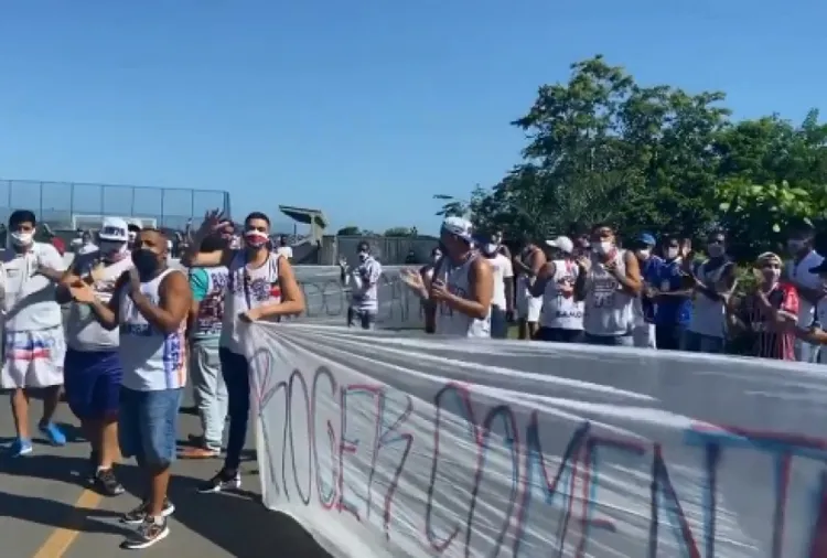 Manifestação aconteceu há dois meses | Foto: Reprodução | Bamor