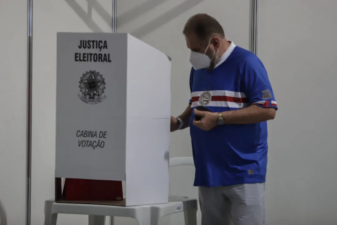 Eleição do Bahia tem votação presencial na Arena Fonte Nova | Foto: Felipe Oliveira | EC Bahia