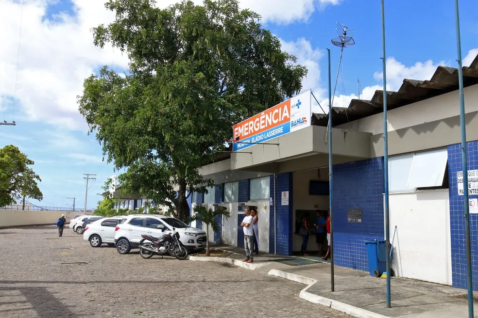 No Hospital Eládio Lasserre, em Salvador, há ocupação máxima dos leitos clínicos e de UTI para pacientes com Covid-19 | Foto: Divulgação | Sesab