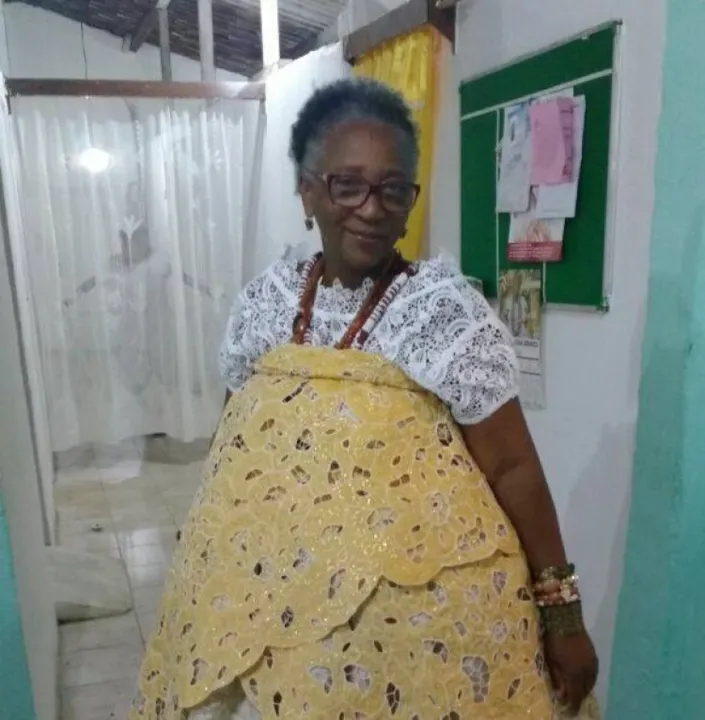 Mãe Neuza é a sétima ialorixá a comandar a Casa Branca | Foto: Reprodução