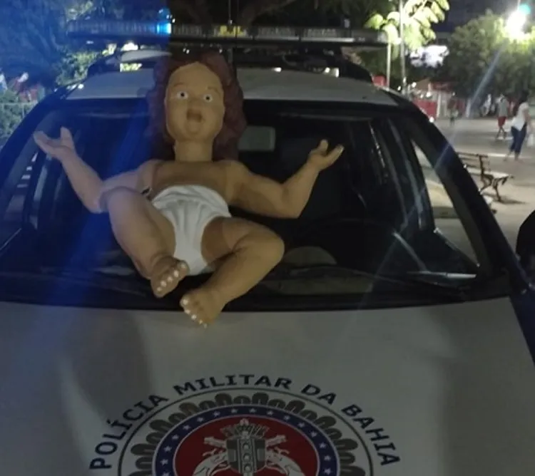 Peça foi recuperada pela PM | Foto: Divulgação
