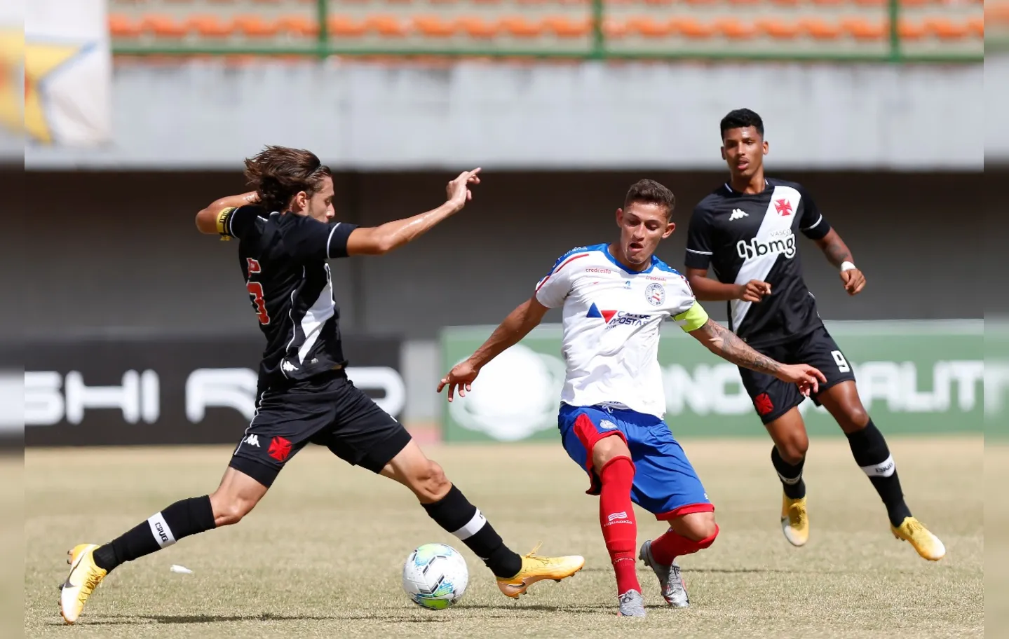 Como resultado, o Vasco joga apenas pelo empate no duelo de volta em São Januário | Foto: Felipe Oliveira | EC Bahia
