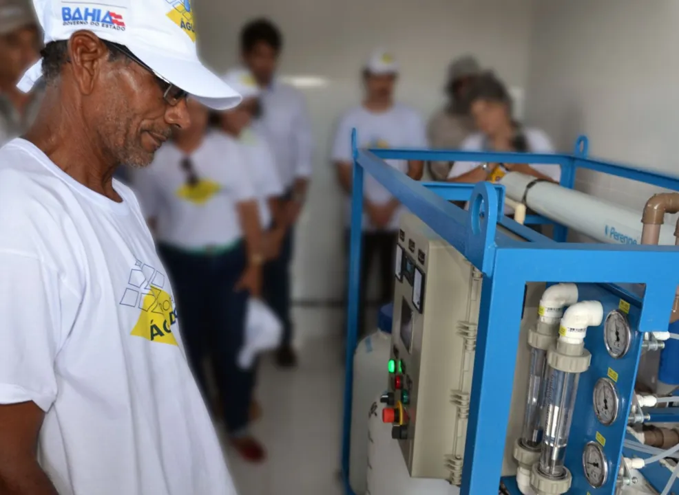 Os sistemas de dessalinização de água serão implantados ao longo de 2021 e 2022 | Foto: Divulgação