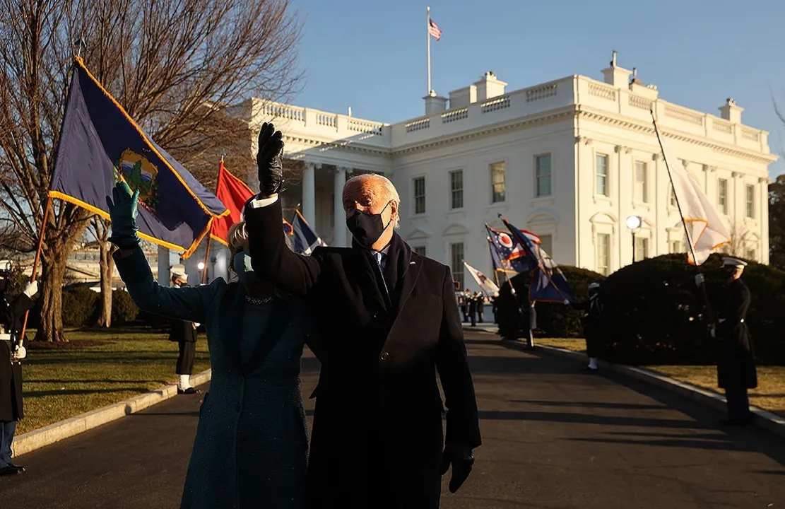 Posse gerou uma onda de otimismo entre aliados tradicionais dos Estados Unidos | Foto: Chip Somodevilla | Getty Images via AFP