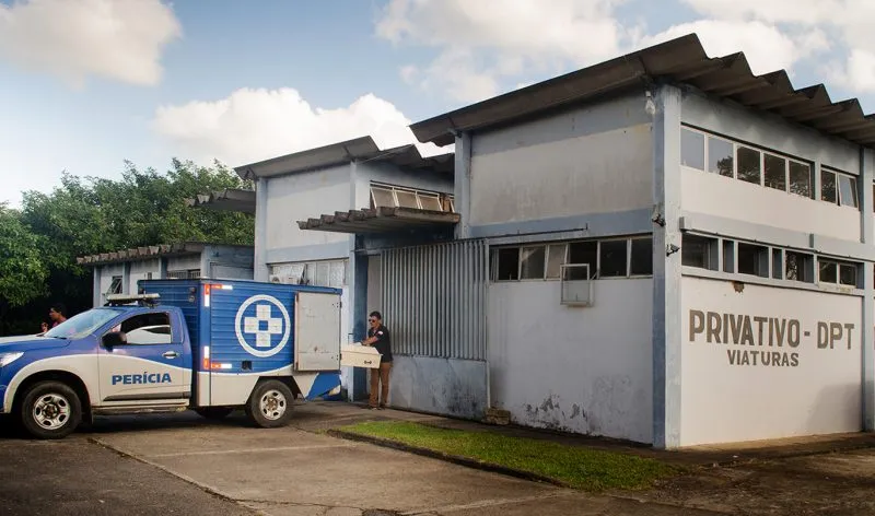 O corpo do indivíduo foi encaminhado para o Departamento de Polícia Técnica (DPT) na cidade | Foto: Reprodução | Costa do Cacau