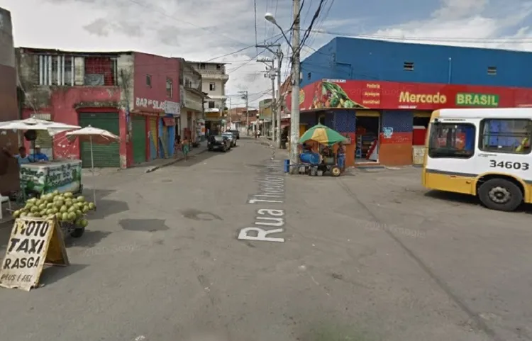 Ocorrência foi registrada na Rua Teotônio Vilela | Foto: Reprodução | Google Street View