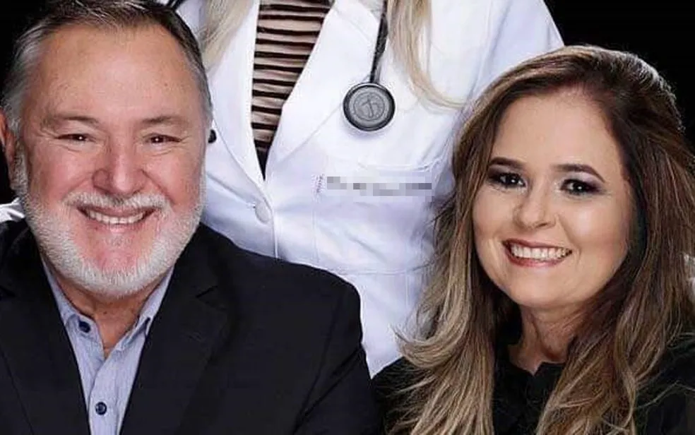 A esposa do oftalmologista faleceu há 17 dias, também por conta da doença | Foto: Reprodução | Redes Sociais