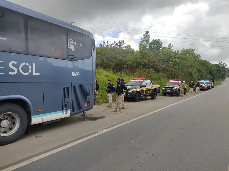 De acordo com informações da PRF, o caso foi registrado por volta das 9h20, no Km da BA-093 | Foto: Divulgação | PRF