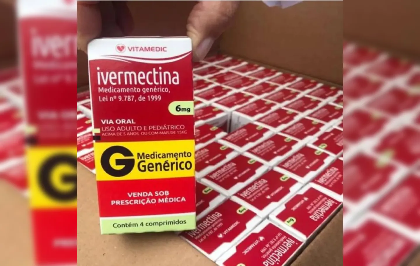 Medicamento não tem eficácia no tratamento contra Covid-19, segundo fabricante / Foto: Reprodução | Prefeitura de Itajaí