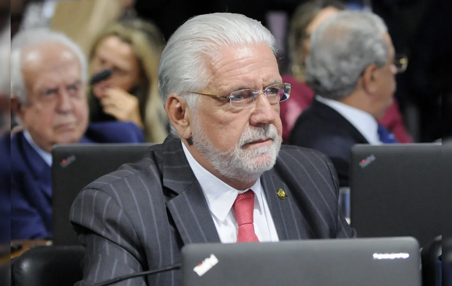 o senador Jaques Wagner criticou trechos da proposta, mas garantiu voto favorável à PEC para viabilizar Auxílio Brasil| Foto: Ag. Senado