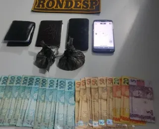 Quatro homens são presos e R$ 1,4 mil são apreendidos durante ações em Barreiras