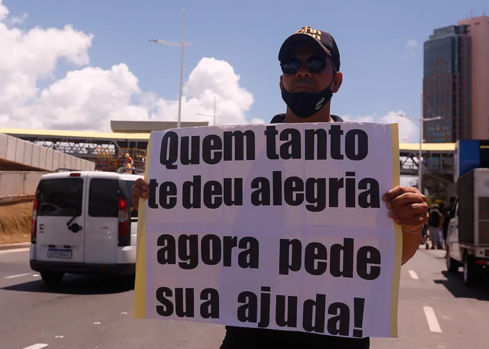 O protesto do pessoal do entretenimento é justo, mas..| Foto: Olga Leiria | Ag. A TARDE