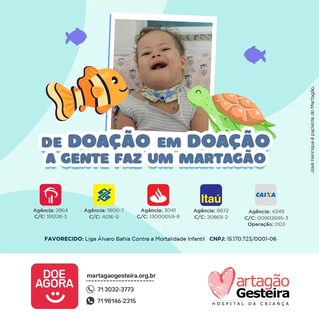 Nova campanha lançada pelo Hospital Martagão Gesteira