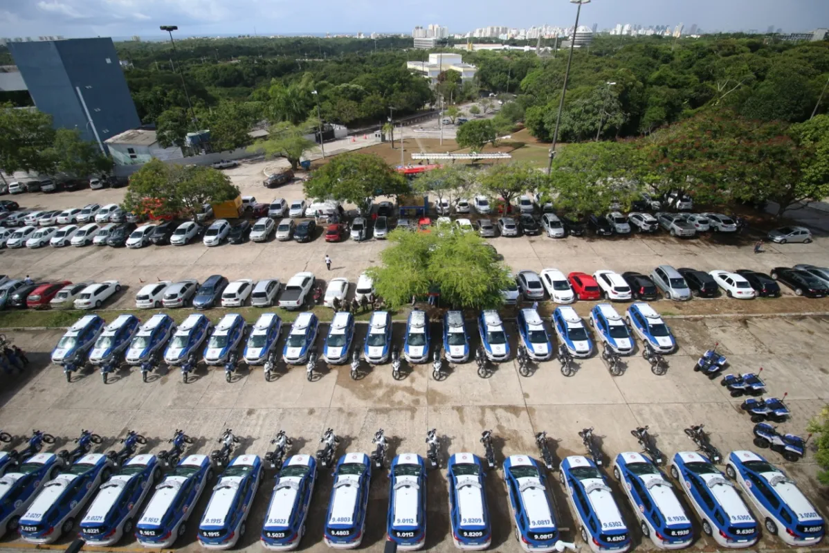 Mais de R$ 6 milhões foram investidos nos veículos que vão renovar a frota de unidades ostensivas | Foto: Vitor Barreto