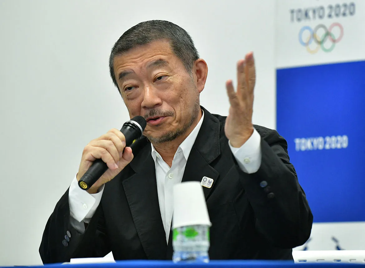 Sasaki usou a expressão "Olimporca" ao se referir à artista Watanabe | Kazuhiro Nogi | AFP