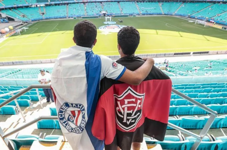 Polarizado por duas grandes torcidas, o Ba-Vi é considerado o evento esportivo de maior apelo popular da cidade | Foto: Lucas Melo | Ag. BAPRESS