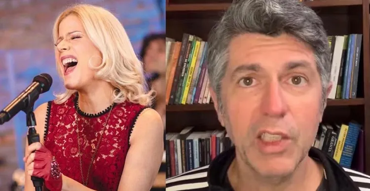Leoni fez uso indevido da música "Pintura Íntima", em um vídeo apoiando o candidato Fernando Haddad (PT) nas eleições presidenciais de 2018 | Foto: Reprodução | Redes Sociais