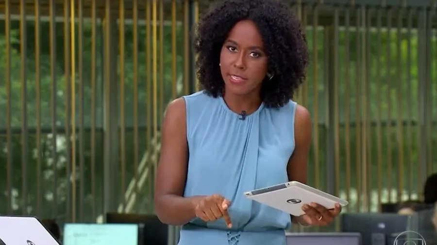 Jornalista disse que faltou complemento na fala | Foto: Reprodução | TV Globo