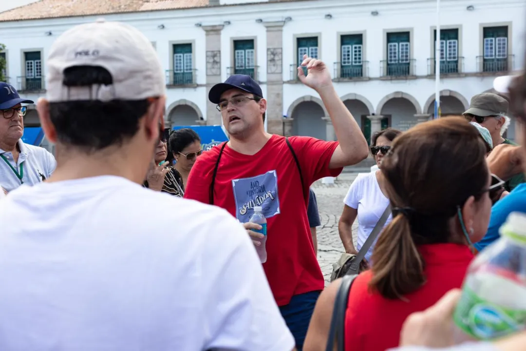 Luciano resolveu compartilhar sua paixão por Salvador com a página "Amo a História de Salvador" | Foto: Acervo pessoal