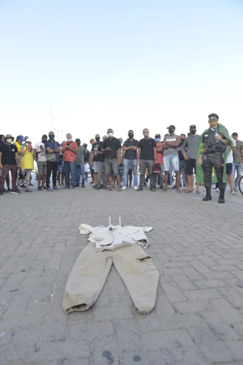 Morte do soldado Wesley Soares gerou protestos em março deste ano | Foto: Shirley Stolze | Ag. A TARDE