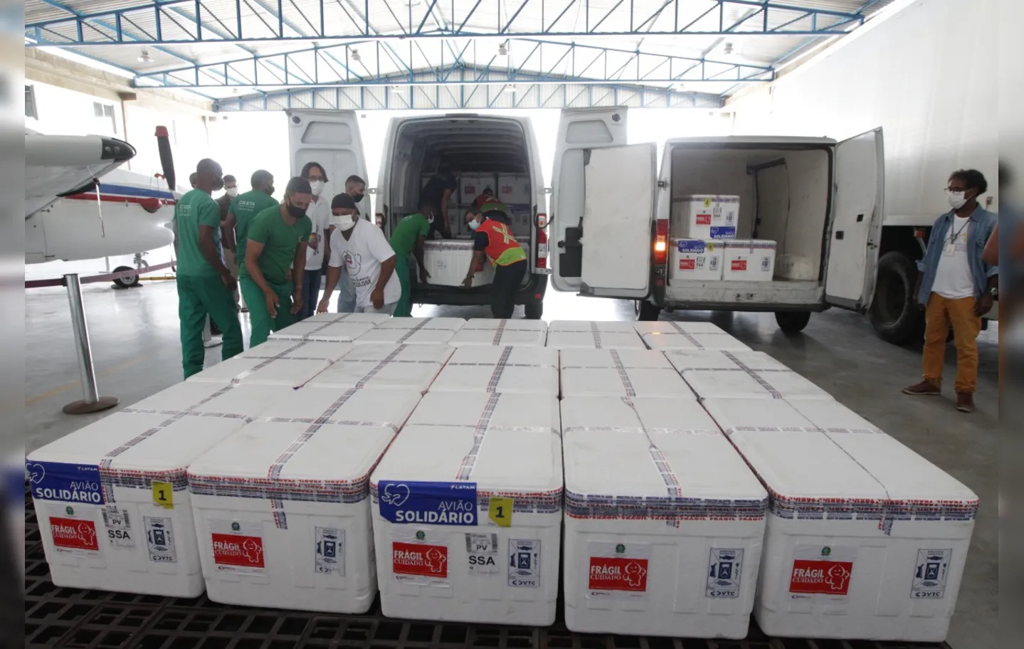 Bahia receberá doses das vacinas Pfizer e Coronavac | Foto: Camila Souza | GOVBA