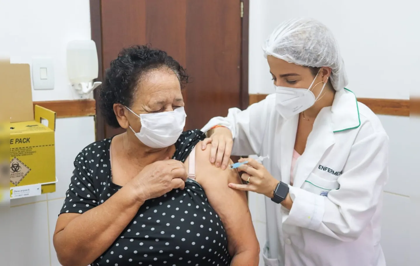 Município recebeu neste sábado, 20, 790 doses da vacina contra Covid-19, Coronavac | Foto: Divulgação | Prefeitura de Mata de São João