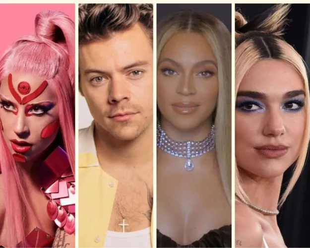 Lady Gaga, Harry Styles, Beyoncé e Dua Lipa concorrem a indicações