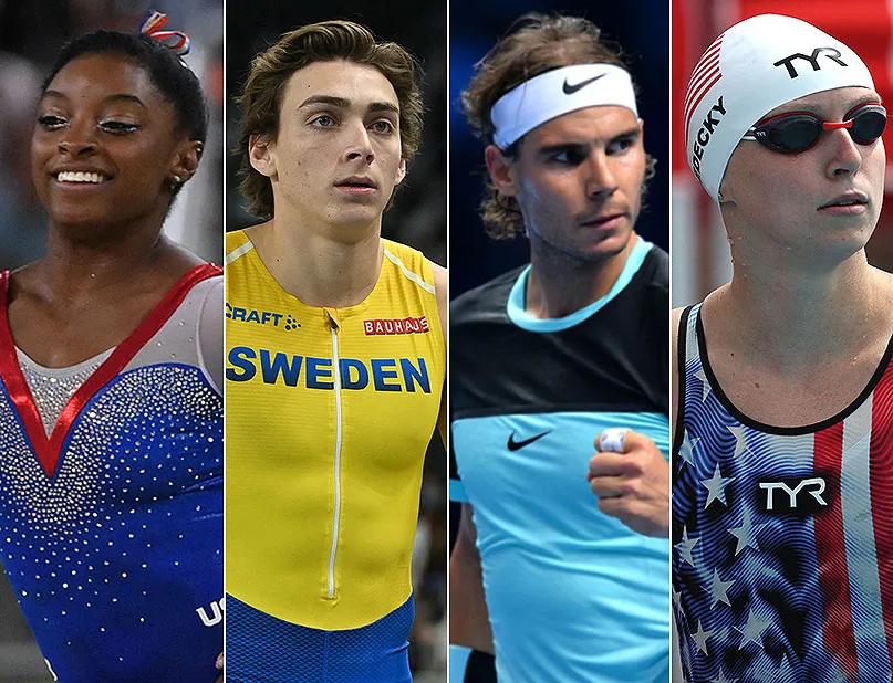 Atletas apontados como as estrelas dos Jogos de Tóquio | Foto: AFP
