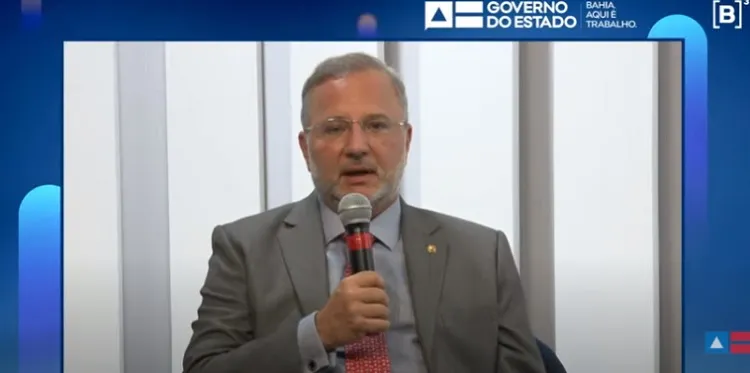 Secretário Fábio Vilas-Boas destacou histórico baiano em Parcerias Público-Privadas na Saúde / Foto: Reprodução | YouTube