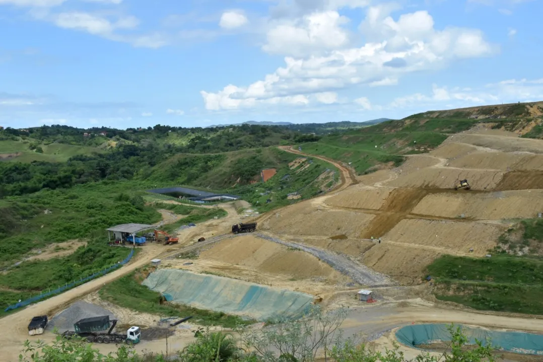 A Hera Ambiental, que fica localizada em São Francisco do Conde, trata cerca de 400 toneladas diariamente | Foto: Divulgação