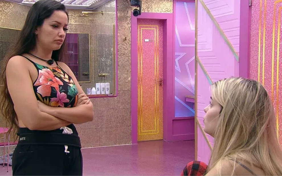 Em seu primeiro paredão, Viih Tube disputa a permanência com Gilberto e Fiuk | Foto: Reprodução | Globoplay