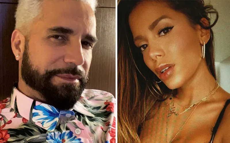 "Anitta disse que eu era uma cara da velha guarda, que tinha feito muito sucesso no passado e que estava tentando voltar”, disse Latino