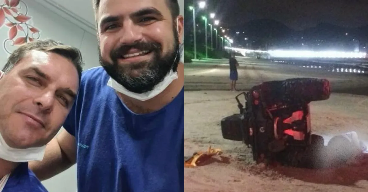 Senador teve luxação no ombro e na clavícula I Foto: Reprodução I Instagram
