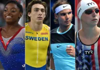 Biles, Duplantis, Nadal, Ledecky: estrelas a 100 dias dos Jogos Olímpicos