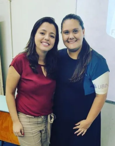 Responsáveis pelo artigo foram a professora Andressa Costa Ottoni Matheus e a Mestra em Educação Mariza Teixeira Vieira Azevedo | Foto: Divulgação