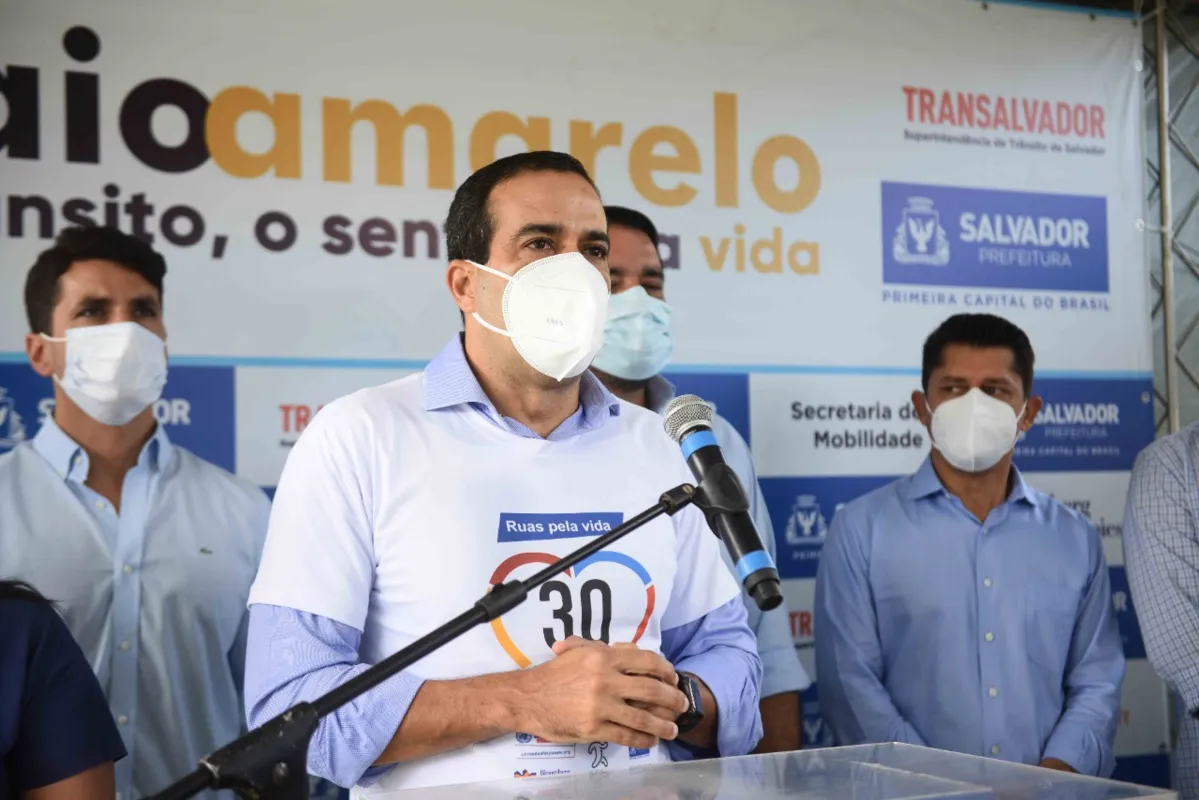 O prefeito divulgou um balanço da atual situação epidemiológica | Foto: Betto Jr/ Secom