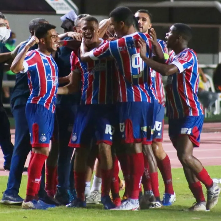 Gol solitário do Bahia foi muito comemorado em Pituaçu | Foto: Guilherme Kahuna | EC Bahia