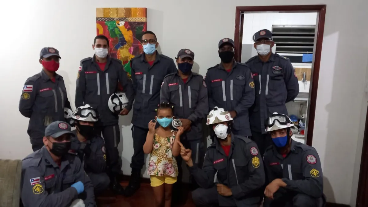 Militares de três equipes participaram da operação | Foto: Divulgação | CBMBA