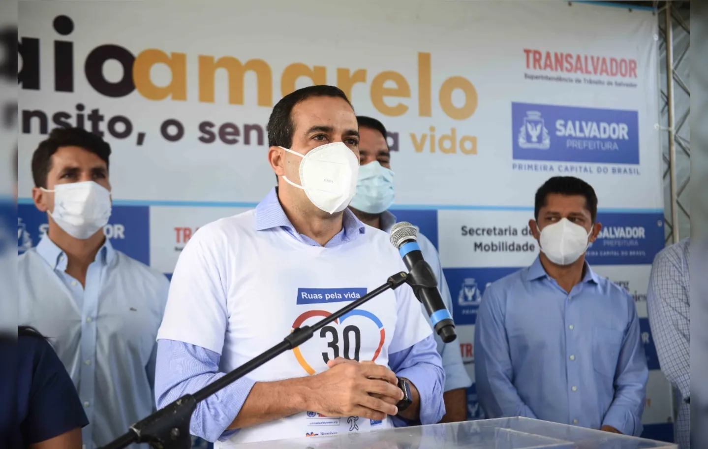 O prefeito divulgou um balanço da atual situação epidemiológica | Foto: Betto Jr/ Secom