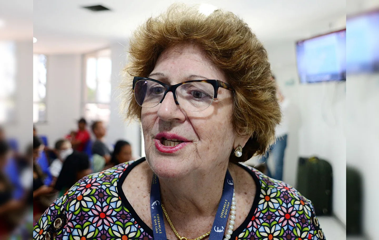 Rosina Bahia Alice Carvalho dos Santos, presidente de honra da Liga Álvaro Bahia contra a Mortalidade Infantil | Foto: Shirley Stolze | Ag. A TARDE | 14.11.2019
