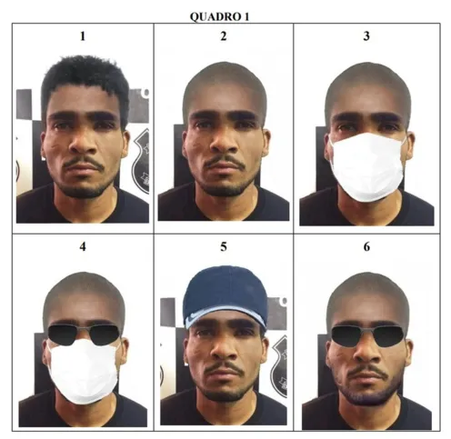Imagem ilustrativa da imagem Polícia Civil divulga imagens de possíveis disfarces do suspeito de chacina no DF
