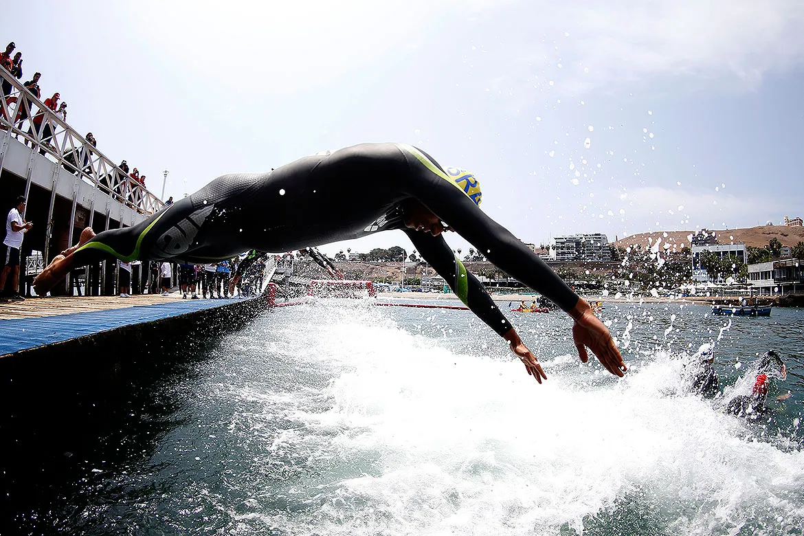 O nadador baiano pode ter que usar o indesejado traje de borracha | Foto: Sáiro Sodré | SSPress | CBDA