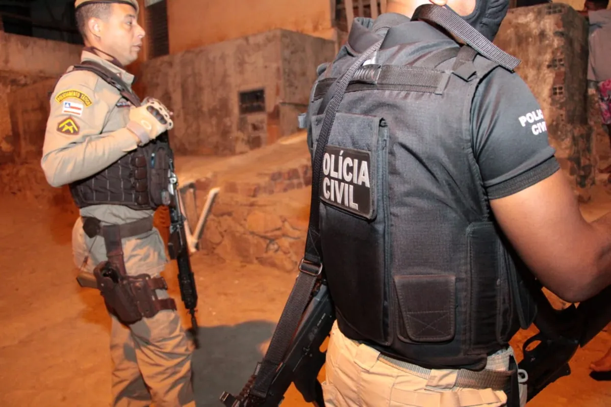 Mais de 90 policiais civis e 30 militares participam das ações | Foto: Haeckel Dias | Polícia Civil