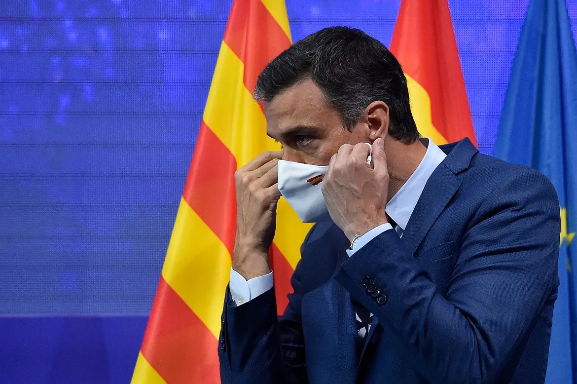 O primeiro-ministro espanhol Pedro Sánchez | Foto: Pau Barrena | AFP